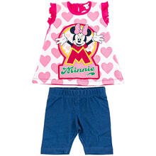 COMPLETINO 2 PEZZI MINNIE MANICA CORTA 