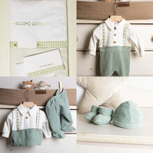 COMPLETINO 2 PEZZI NEONATO CINIGLIA 