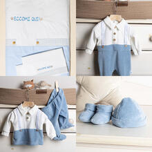 COMPLETINO 2 PEZZI NEONATO CINIGLIA 