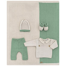 COMPLETO 4 PZ IN MISTO LANA 