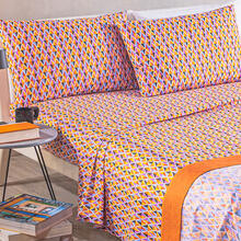 COMPLETO LETTO 1 PIAZZA E MEZZA COTONE 