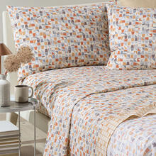 COMPLETO LETTO 2 PIAZZE COTONE 