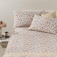 COMPLETO LETTO 2 PIAZZE COTONE 
