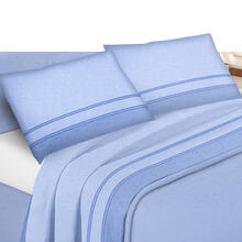 COMPLETO LETTO 2 PIAZZE COTONE SOPRA CM 240X290 SOTTO 180X200 