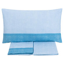 COMPLETO LETTO 2 PIAZZE FLANELLA COTONE CM 240X290 
