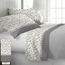 COMPLETO LETTO 2 PIAZZE FLANELLA DI COTONE 
