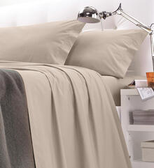 COMPLETO LETTO 2 PIAZZE PERCALLE 2 PIAZZE CM 270X290 