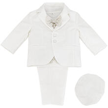 COMPLETO NEONATO BATTESIMALE CON CAPPELLO 