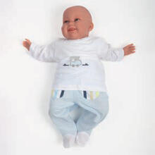 COMPLETO NEONATO COTONE JERSEY 