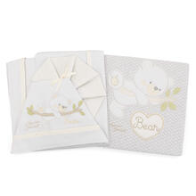 COMPOSE  CULLA NEONATO PIQUET 4 PEZZI 