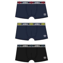 CONFEZIONE 3 PEZZI BOXER UOMO ELASTICO ESTERNO 