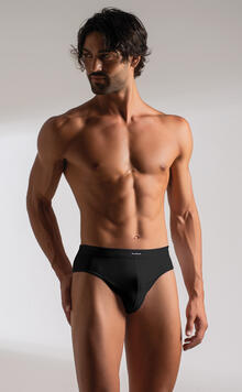 CONFEZIONE 3 PEZZI SLIP UOMO CON ELASTICO INTERNO 