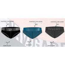 CONFEZIONE 3 PEZZI SLIP UOMO COTONE ELASTICIZZATO 