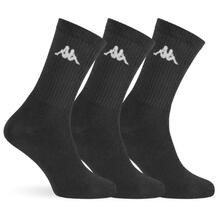 CONFEZIONE 3 PZ CALZA TENNIS SPUGNA CON LOGO KAPPA 