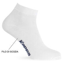 CONFEZIONE 3 PZ CALZINO UOMO CORTISSIMO FILO SCOZIA 