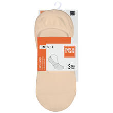 CONFEZIONE 3PZ SALVAPIEDE SCOLLATO COTONE ELASTICIZZATO 