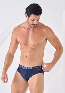 CONFEZIONE 3PZ SLIP UOMO COTONE ELASTICIZZATO 