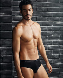 CONFEZIONE 3PZ SLIP UOMO COTONE ELASTICIZZATO 