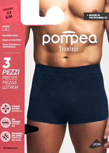 CONFEZIONE BOXER MICROFIBRA 3 PAIA 