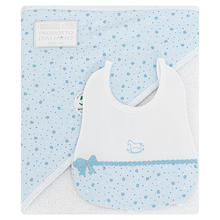 CONFEZIONE REGALO ACCAPPATOIO + BAVETTA 
