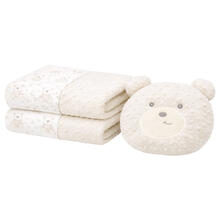 COPERTA CULLA PILE CON CUSCINO ORSETTO 
