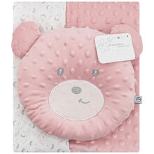 COPERTA CULLA PILE CON CUSCINO ORSETTO 