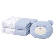 COPERTA CULLA PILE CON CUSCINO ORSETTO 