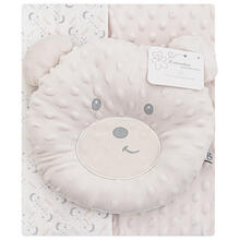COPERTA CULLA PILE CON CUSCINO ORSETTO 