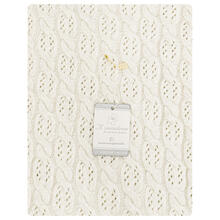 COPERTA CULLA SMACCHINATA IN LANA 75X95 CM 