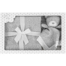 COPERTA NEONATO CULLA 75X90 CM + DOU DOU 