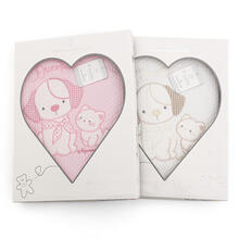 COPERTINA CULLA COTONE RICAMATA 