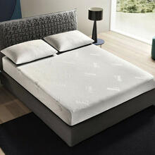 COPRIMATERASSO 2 PIAZZE ELASTICIZZATO CON IONI ARGENTO 