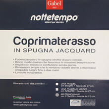 COPRIMATERASSO CON ANGOLI 1 PIAZZA 90 X 200