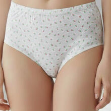 CULOTTA DONNA CLASSICA A FIORELLINI PURO COTONE 