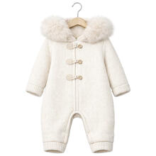 ESKIMO NEONATO SMACCHINATO CON CAPPUCCIO RIMOVIBILE 