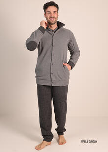 GIACCA UOMO JACQUARD ABBOTTONATA 