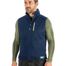 GILET SMANICATO IN PILE 