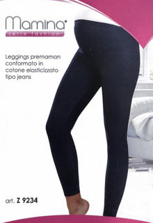 LEGGINGS PREMAMAN MODELLO JEANS 