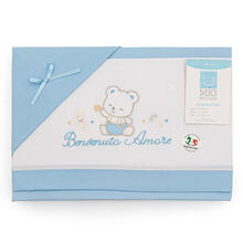 LENZUOLINO CULLA 3 PZ SOPRA+ SOTTO+FEDERA 100% COTONE 