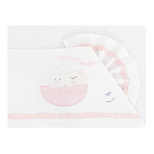 LENZUOLINO CULLA 3 PZ SOPRA+ SOTTO+FEDERA 100% COTONE 