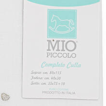 LENZUOLINO CULLA 3 PZ SOPRA+ SOTTO+FEDERA 100% COTONE 