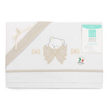 LENZUOLINO CULLA 3 PZ SOPRA+ SOTTO+FEDERA 100% COTONE 