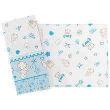 LENZUOLINO LETTINO 3 PZ COTONE STAMPATO 