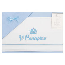 LENZUOLO 3 PZ CULLA 90X120 CM RICAMATO 