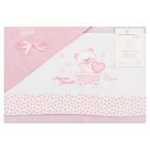 LENZUOLO 3 PZ CULLA RICAMATO 