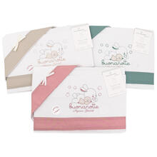 LENZUOLO 3 PZ CULLA RICAMATO 