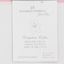 LENZUOLO 3 PZ CULLA RICAMATO 