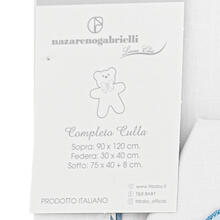 LENZUOLO 3 PZ CULLA RICAMATO 
