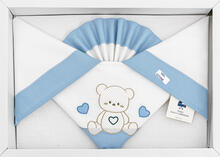 LENZUOLO 3 PZ CULLA RICAMATO 