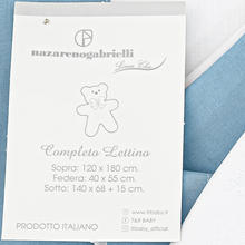 LENZUOLO 3 PZ LETTINO 120X180 RICAMATO 